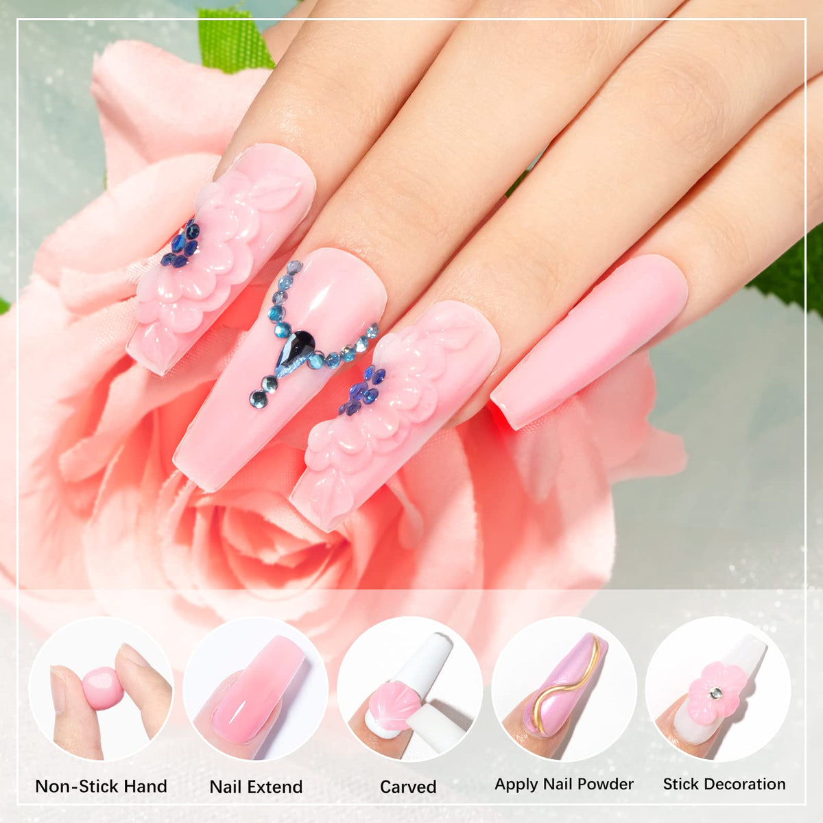 SUPWEE at-home manicure scene showing user-friendly DIY nail benefits