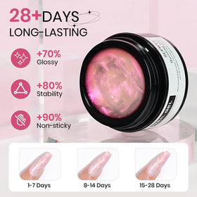 SUPWEE nail extension being shaped on a nail showing hands-on application benefit