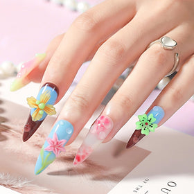 SUPWEE pink gel detail showing color for natural sculpted accents