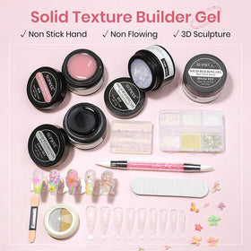 SUPWEE close-up of solid gel texture demonstrating pliability for precise sculpting