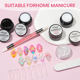 SUPWEE white gel texture close-up demonstrating firm non-sticky handling
