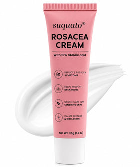 suquato front packaging showing 30g tube - clear branding and benefit