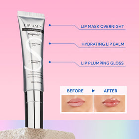 suquato lip mask jar closeup highlighting creamy texture for overnight hydration