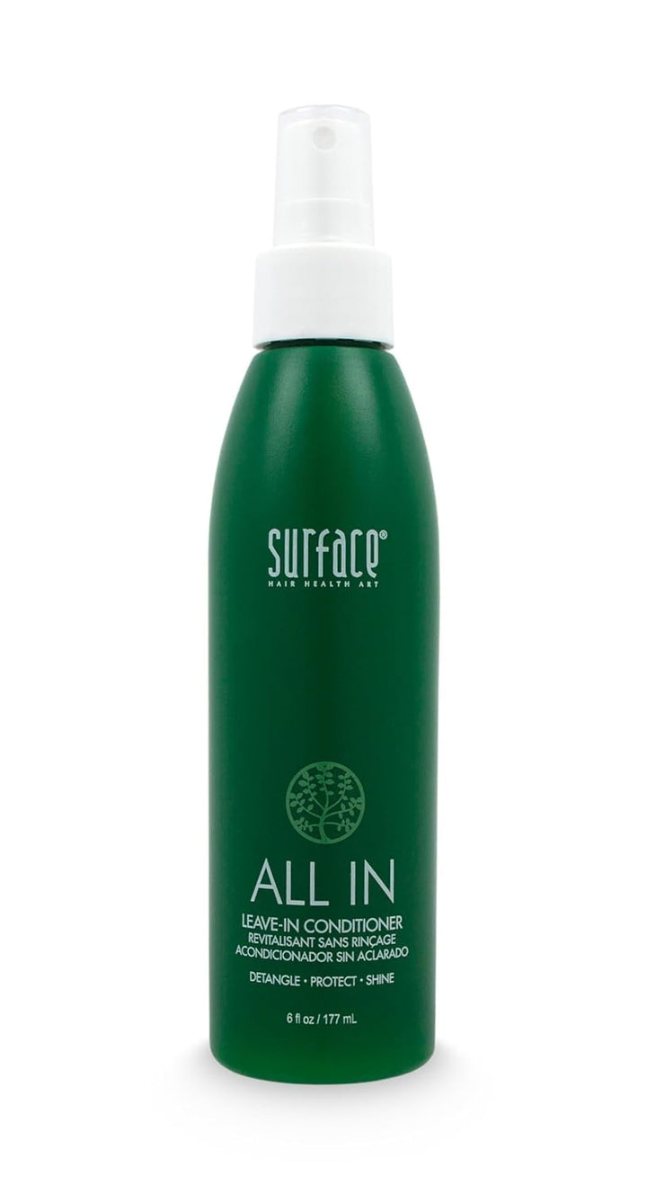SURFACE front packaging showing label and bottle benefits