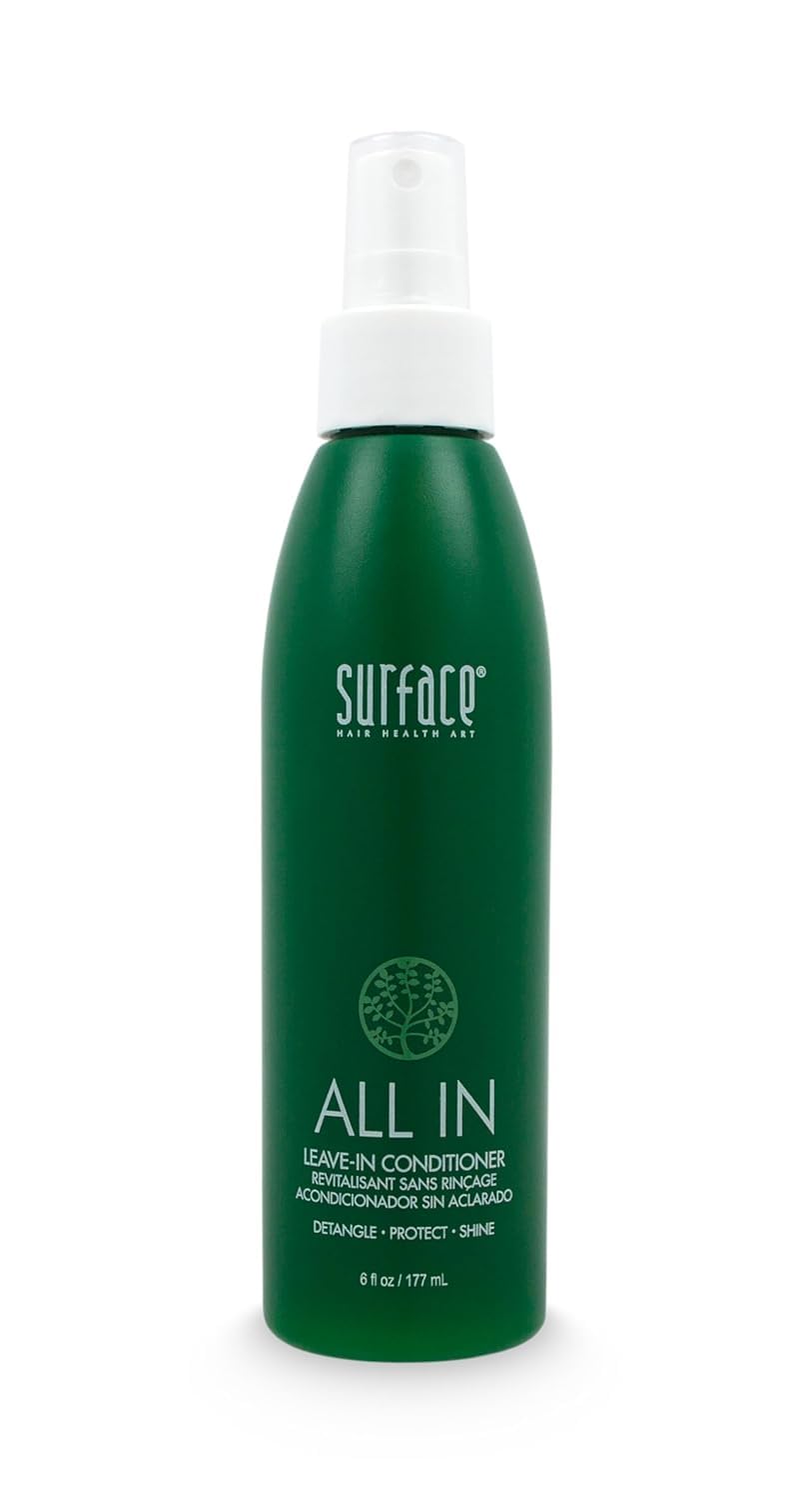 SURFACE front packaging showing label and bottle benefits