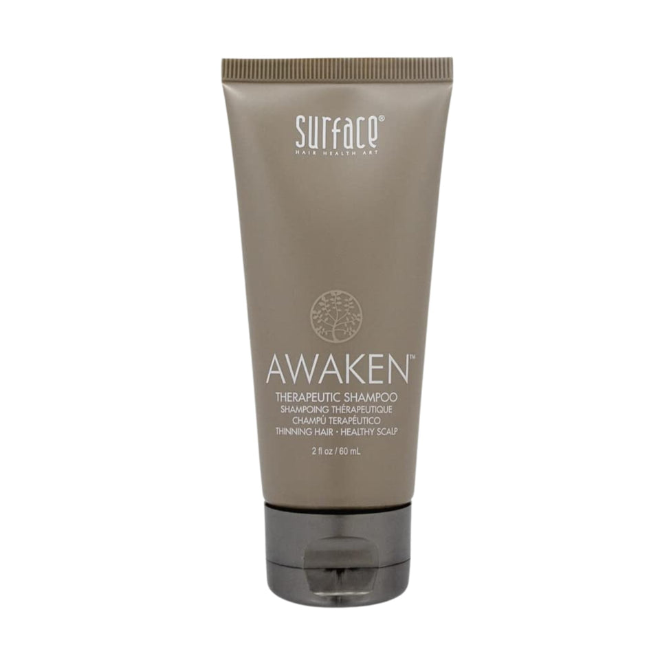 SURFACE front packaging showing bottle and branding, highlights clean formulation