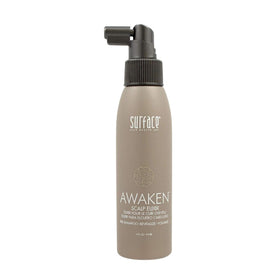 Surface front packaging showing elixir bottle and clear benefits