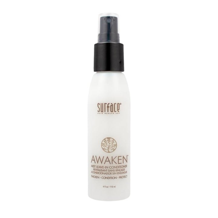 SURFACE front packaging bottle showing product label and benefits