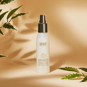 SURFACE close-up mist spray texture illustrating lightweight absorption