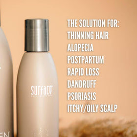 SURFACE creamy conditioner texture close-up illustrating rich, smooth conditioning feel