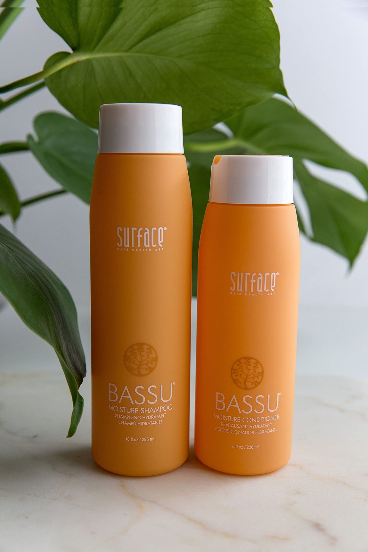 SURFACE Bassu lather in hand demonstrating gentle cleansing and foam control