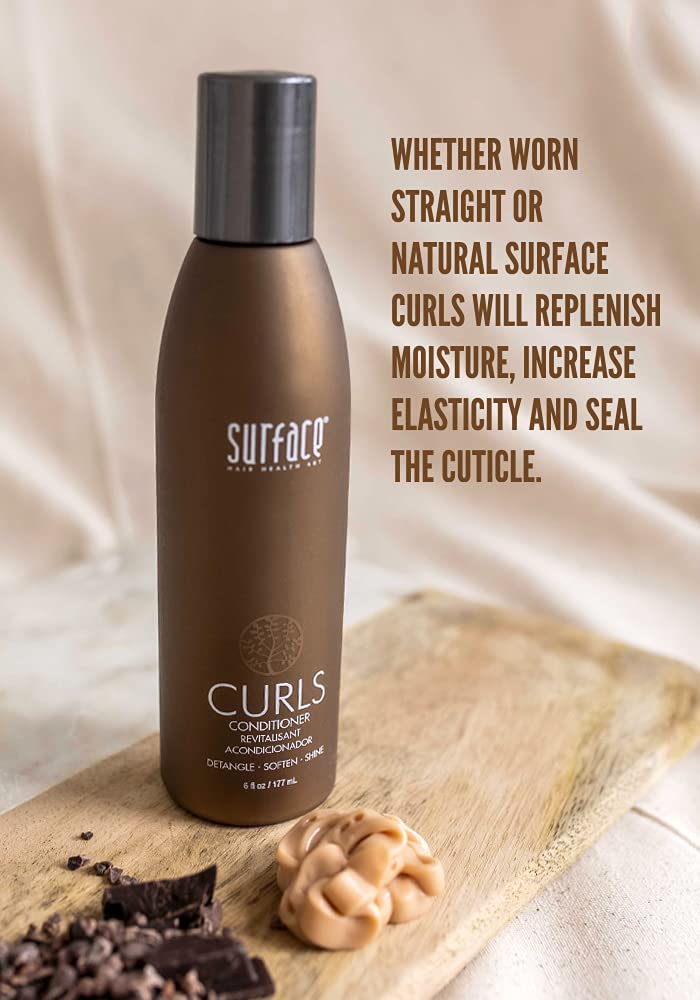 Surface brand close-up of creamy conditioner texture demonstrating rich moisture