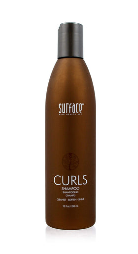 SURFACE front bottle showing product branding and easy-to-read label benefit