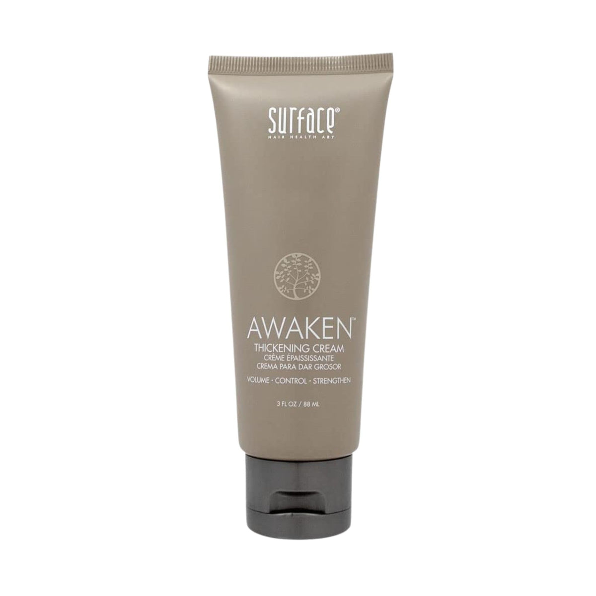SURFACE front packaging shot showing jar and product name for quick identification and trust