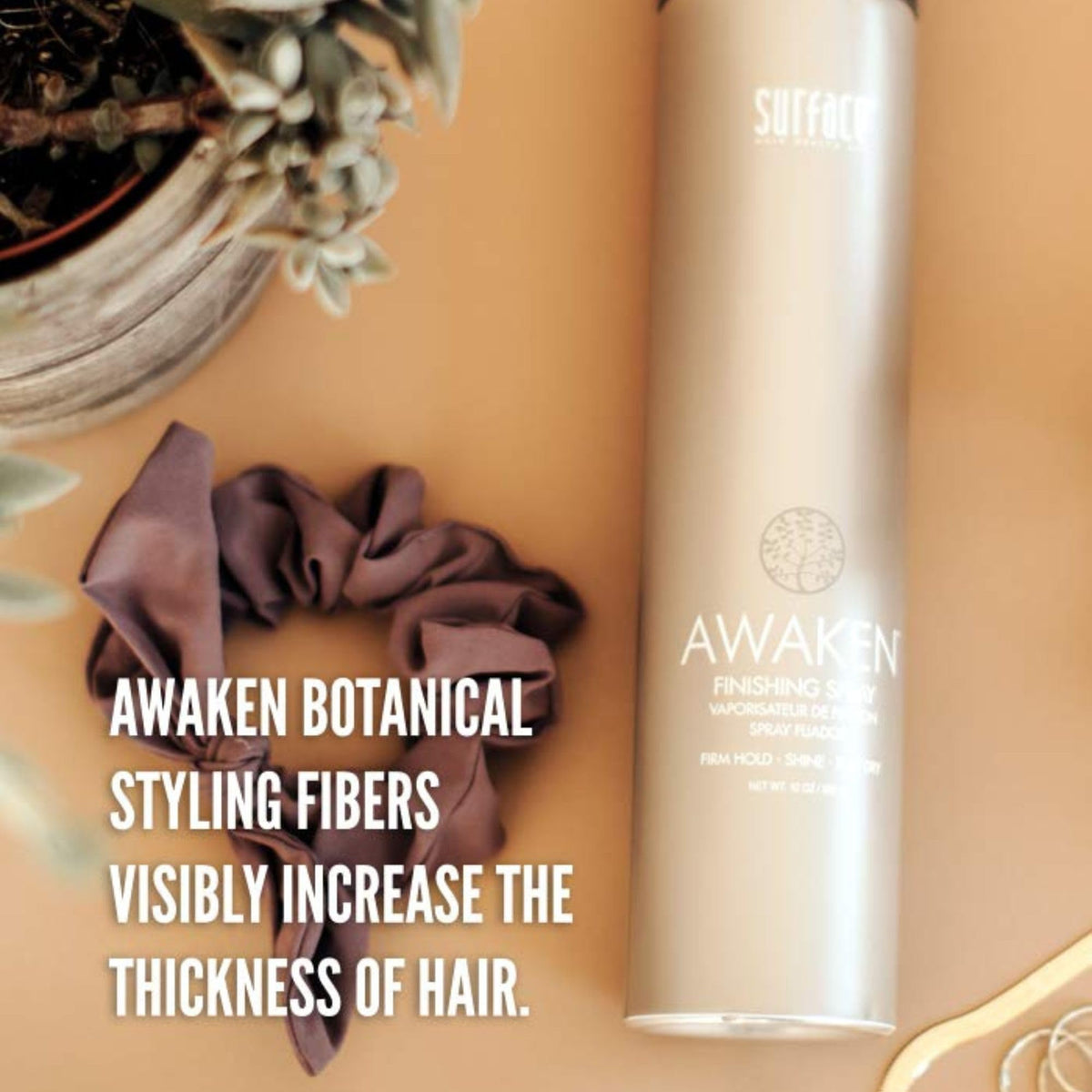 SURFACE close-up of creamy protein texture highlighting strengthening benefits