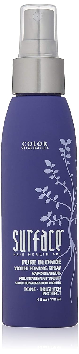SURFACE bottle front packaging showing label and 4 fl oz size with sleek design and benefits