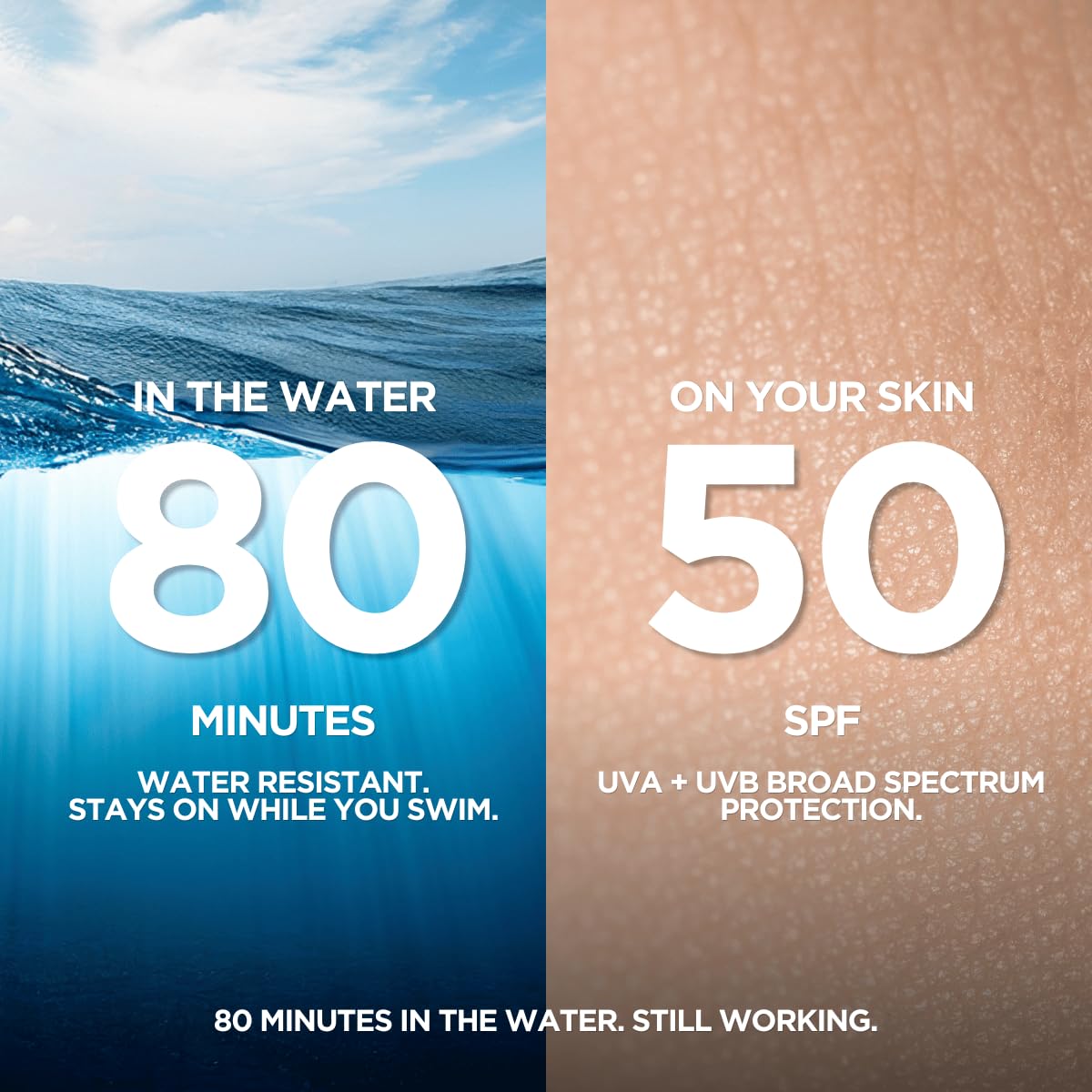 Surface Sunscreen Spray label close-up highlighting reef-friendly ingredient benefit