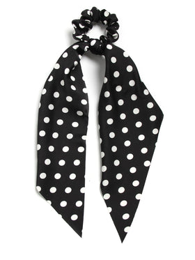 SUSULU chiffon scarf tail detail showing lightweight drape and soft edge