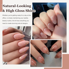 SUTOKAKA dipping in action demonstrating quick, lamp-free application for neat nails