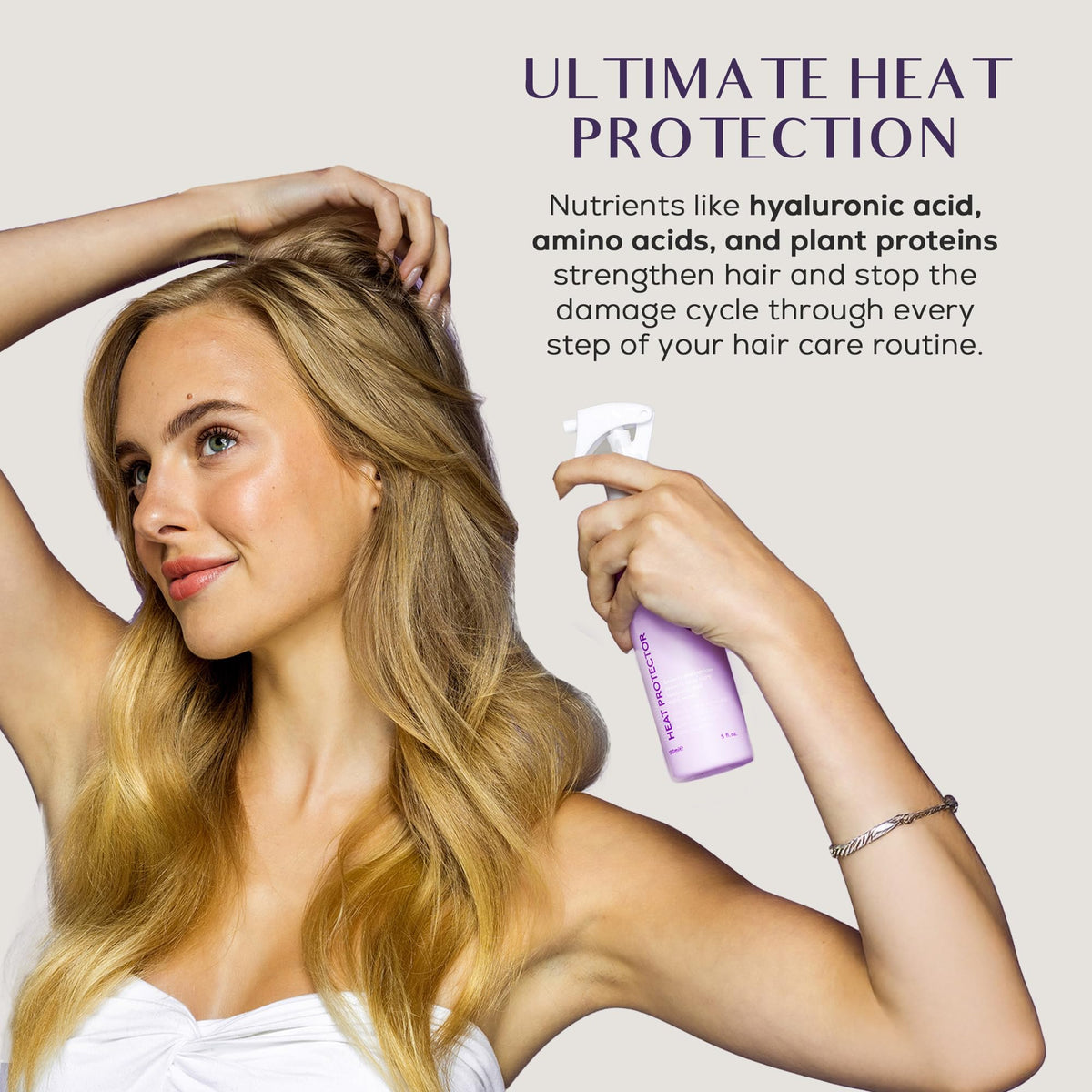 SUTRA ingredient closeup highlighting hyaluronic acid and protein benefits