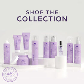 SUTRA in a styling routine with blow dryer for protected salon-quality finish