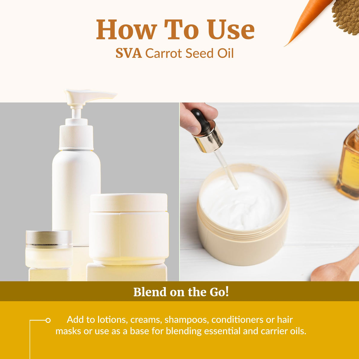 SVA ORGANICS used in a massage setting to enhance skin hydration