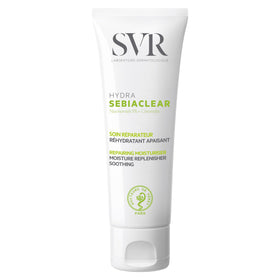 SVR Sebiaclear Hydra front packaging showing product benefits