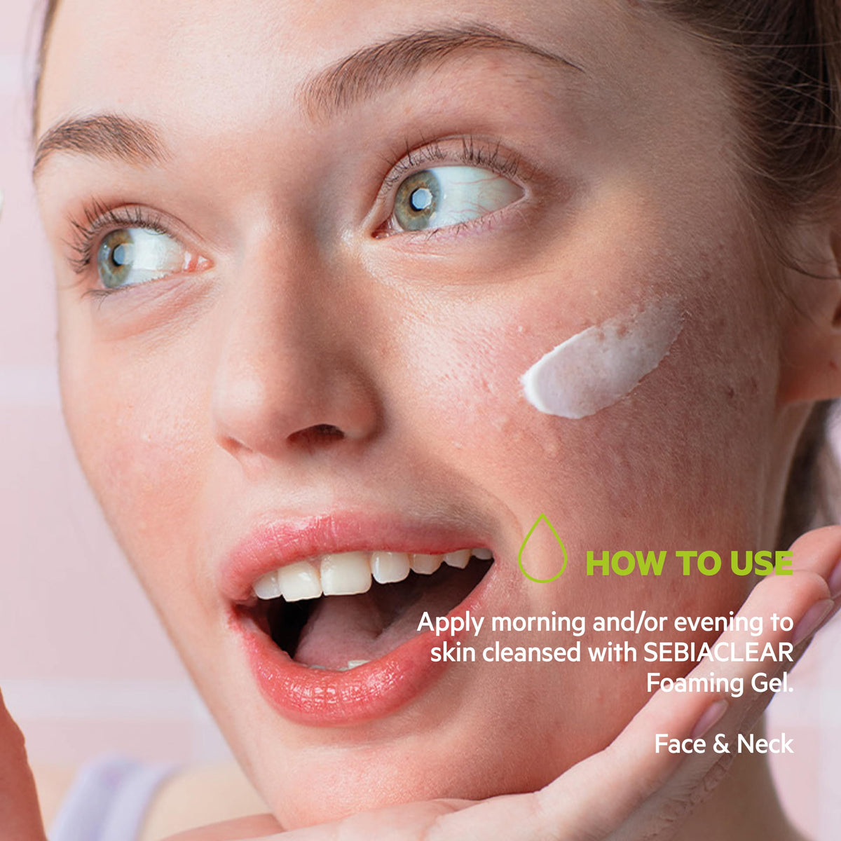 SVR Sebiaclear Hydra applied on hands demonstrating smooth finish