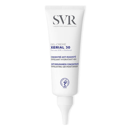 SVR Xerial 30 front packaging showing tube and label, clear product identification and benefit