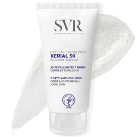 SVR Xerial 50 front tube showing label and size, clear product identity