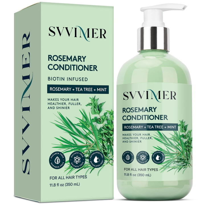 svvimer front bottle showing product and size, brand clarity and slender design