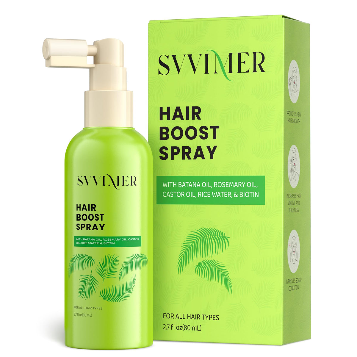Svvimer front packaging showing bottle and label for quick product ID and benefit