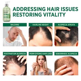 Svvimer shampoo in hands demonstrating easy application and coverage