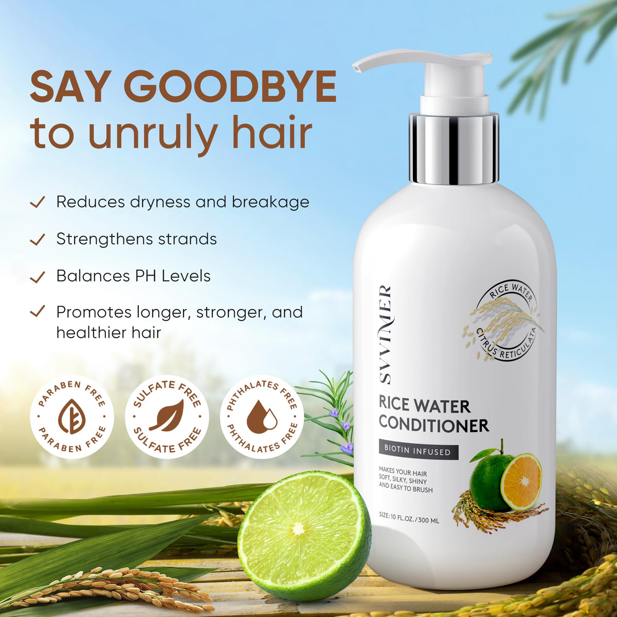 Svvimer conditioner texture close-up demonstrating creamy smooth hydration