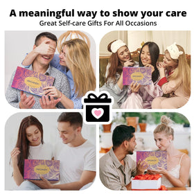 SWCANDY on bathroom shelf creating a spa-like self-care scene