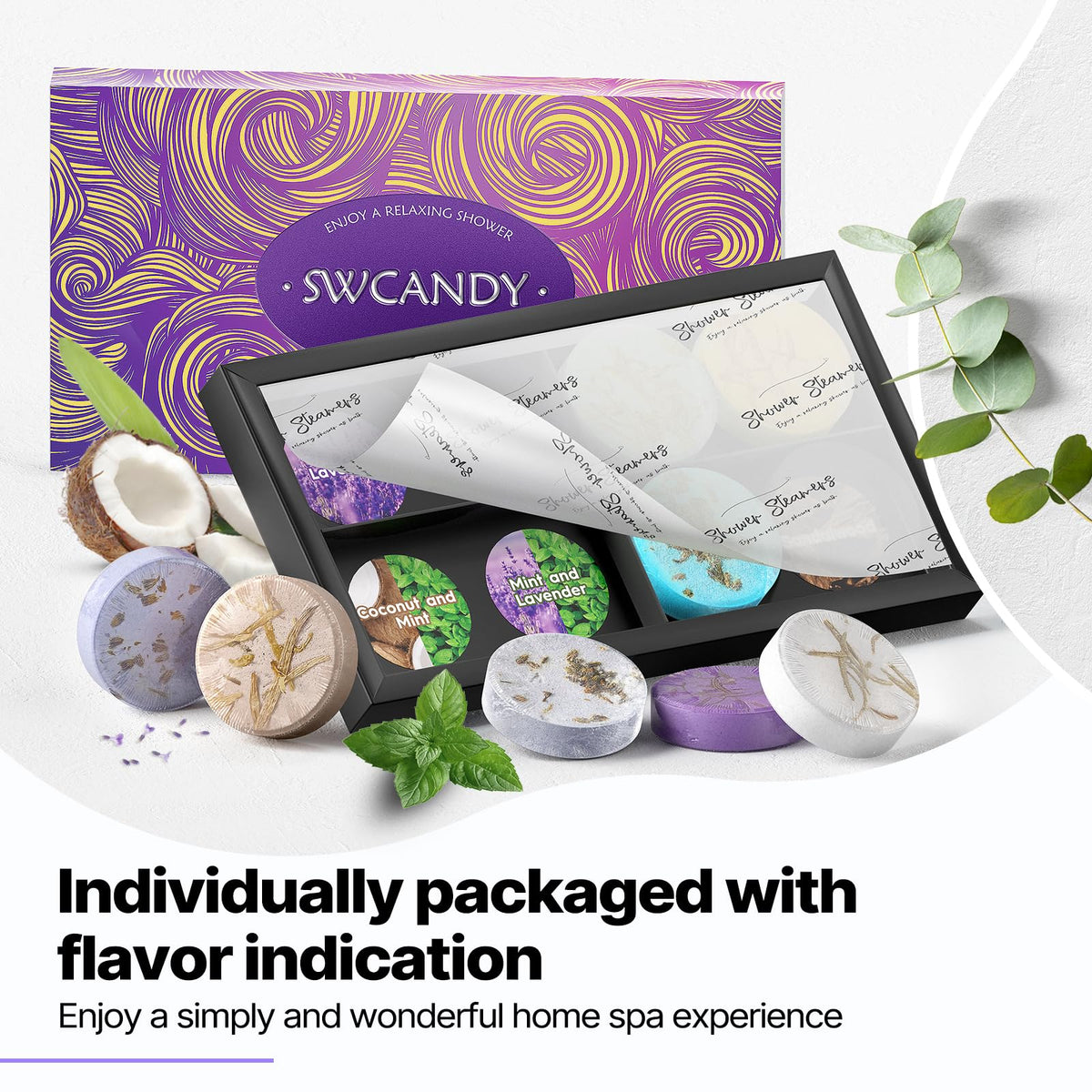 SWCANDY tablet held in hand showing compact size and travel convenience