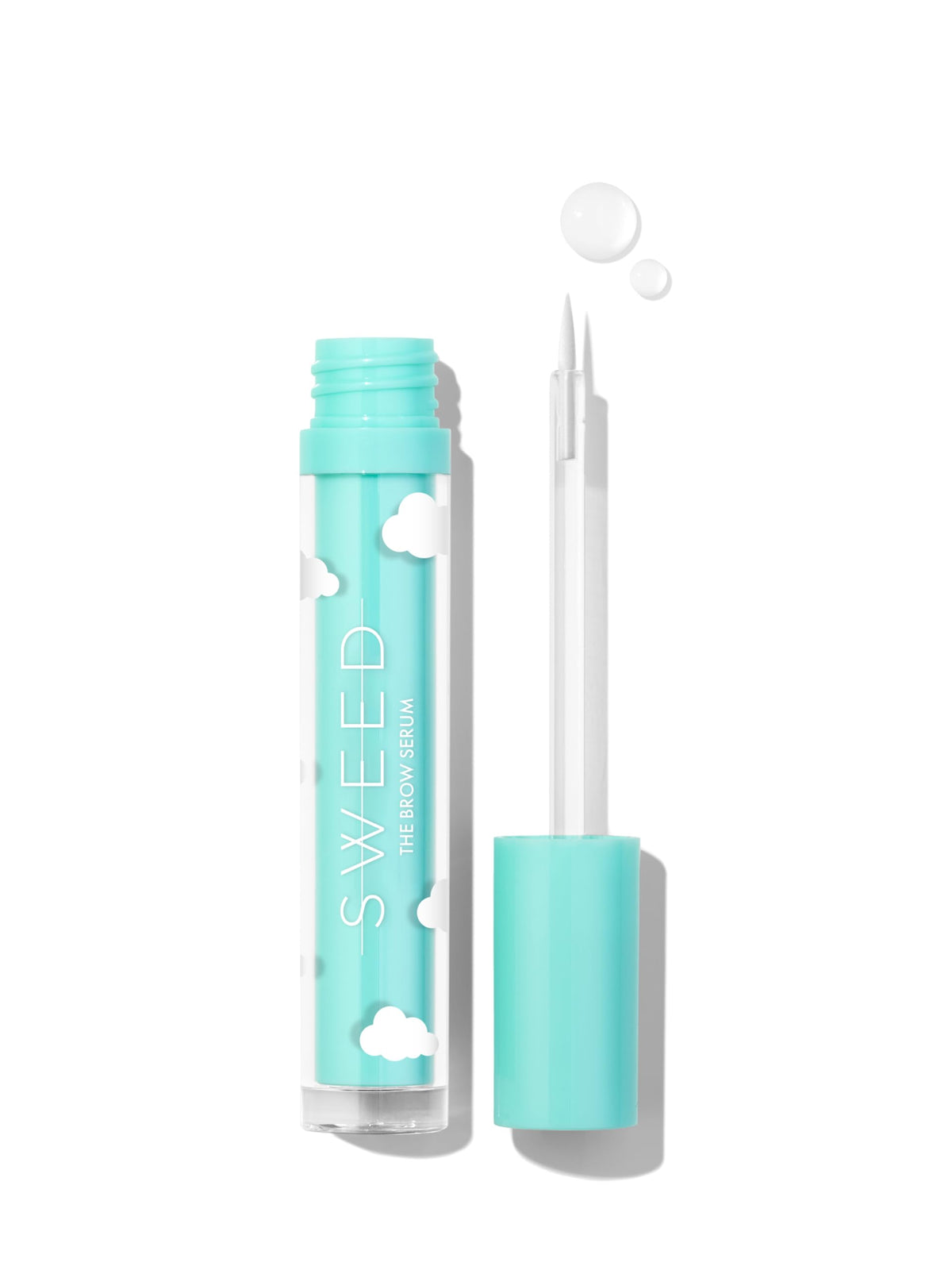 SWEED brow serum front packaging showing product and branding for easy identification