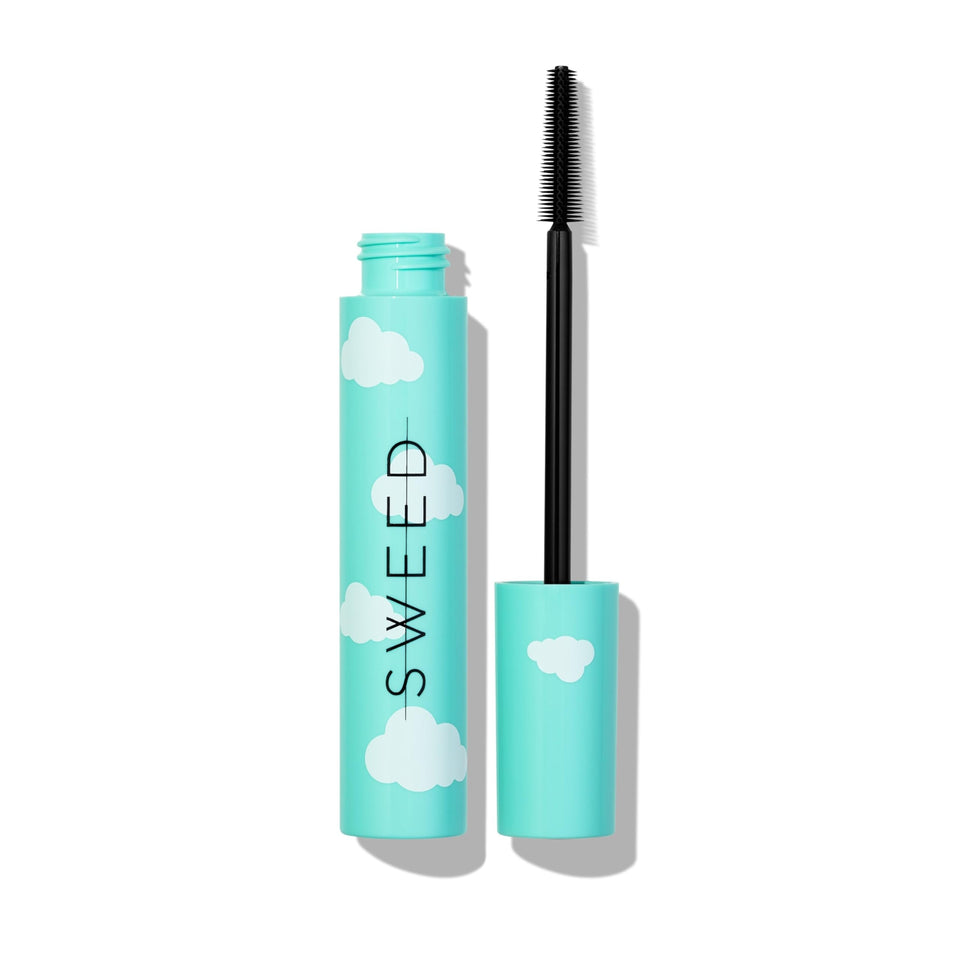 SWEED Cloud Mascara front packaging shows sleek tube and shade for confident wear