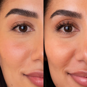 Sweed serum texture close-up highlighting smooth formula benefit
