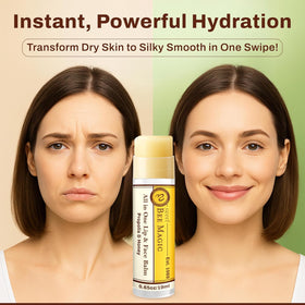 Sweet Bee Naturals twist-up stick open for easy, mess-free application