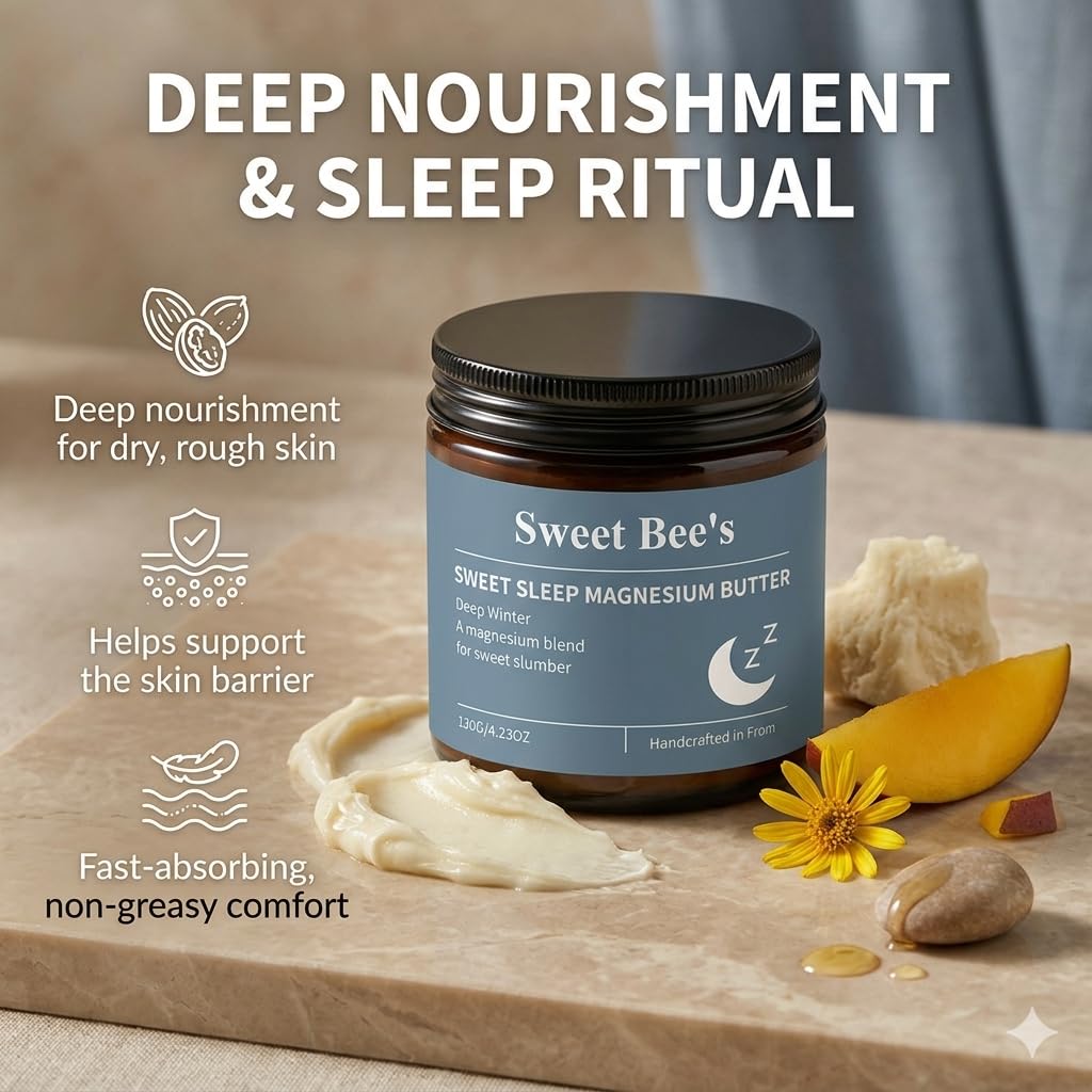 Sweet Bee's close-up texture of butter showing smooth absorbent cream benefit