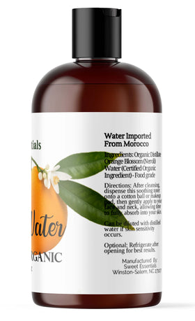 Sweet Essentials facial mist in use hydrating skin and refreshing