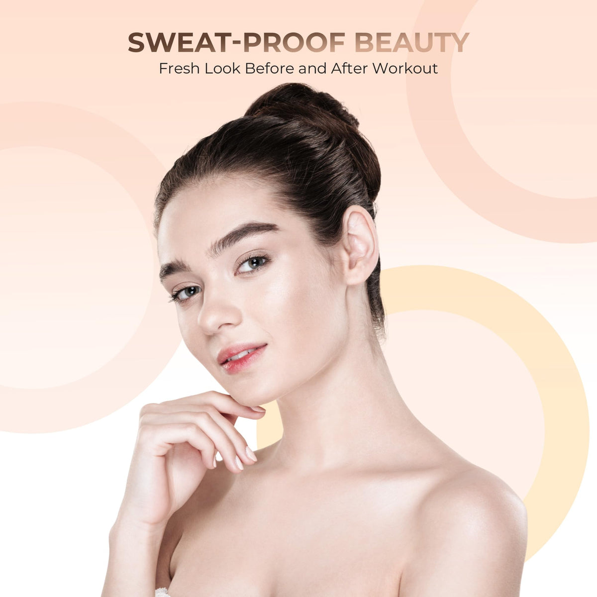 Sweet Face Minerals model applying makeup to warm skin tone showing natural results