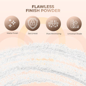Sweet Face Minerals jar held in hand to show true size and travel-friendly portability