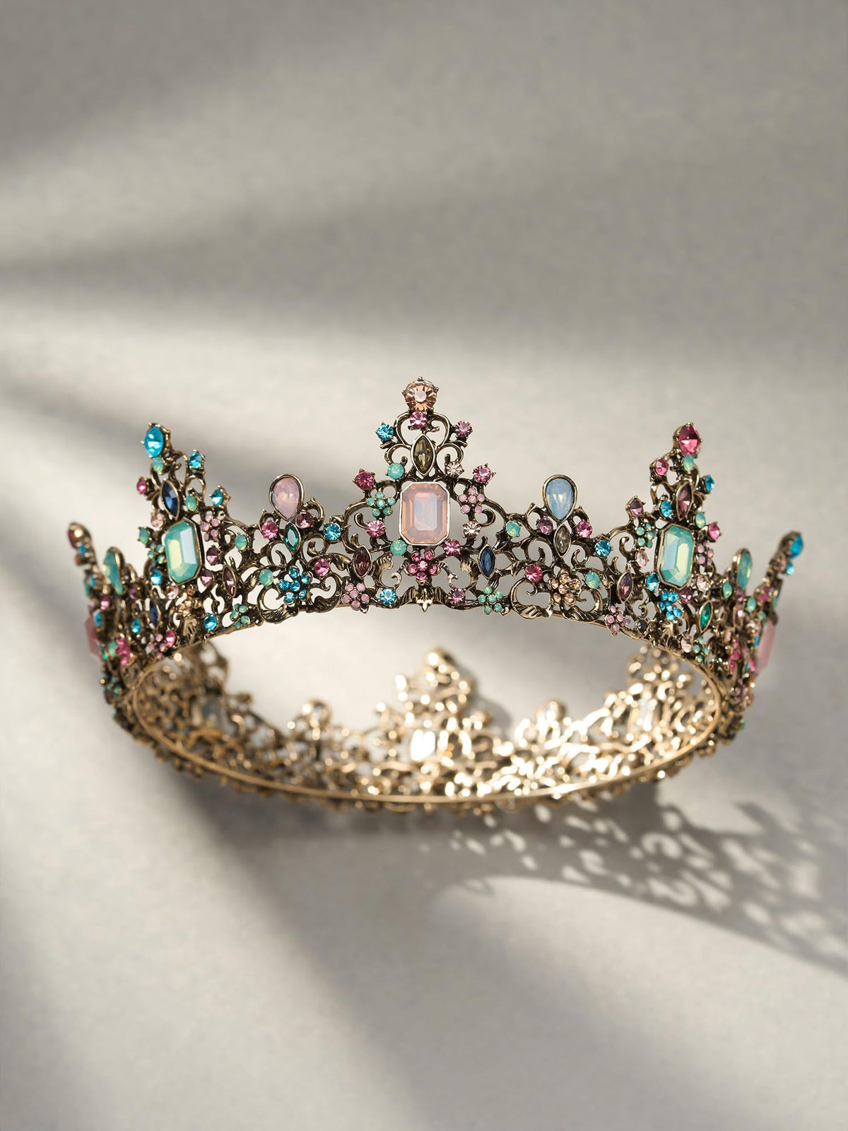 SWEETV crown on mannequin demonstrating size and proportion for styling