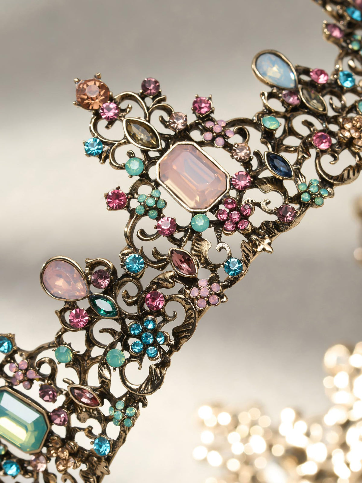 SWEETV detailed beadwork close-up illustrating handcrafted texture and richness