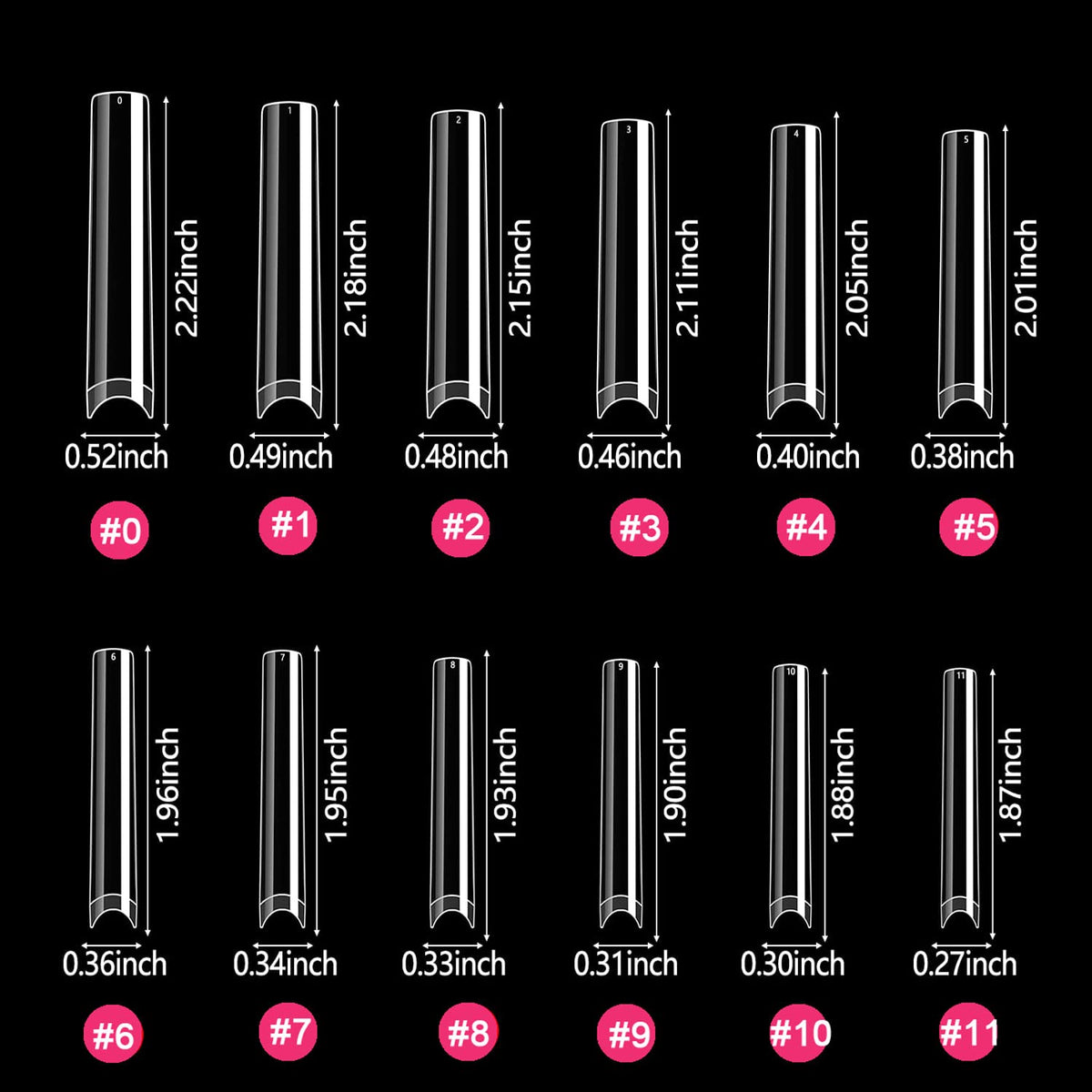 SWETIDY tips applied in-salon for fast professional results
