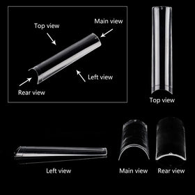 SWETIDY in-use salon application showing tip placement and easy adhesion for professional results benefit