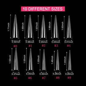 SWETIDY painted long stiletto nails in Halloween look, great for dramatic styles