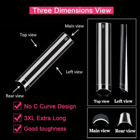 SWETIDY numbered tips displaying size markings for quick selection